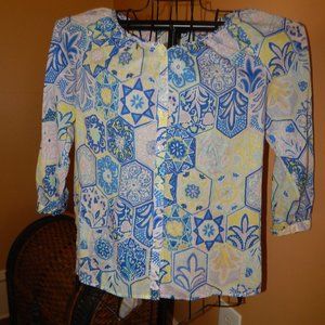 Ladies Talbots Petites Blouse Top Shirt ~ Button- Front ~ Sized LP